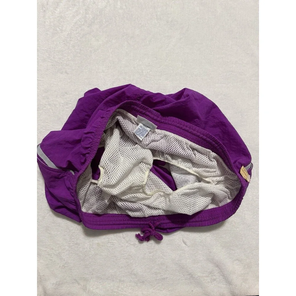 Vintage Le Coq Sportif Swim Trunks Adult XL Purple Swimsuit Shorts 1980s Logo